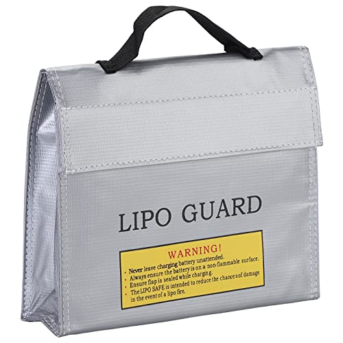 TsunNee Lipo Battery Safe Bag LiPo Guard Bag, Fireproof Safety Protection Bag, Explosion Proof Safety Guard Case, Module Battery Charging Protection Bag Sack Pouch TsunNee Lipo Battery Safe Bag LiPo Guard Bag, Fireproof Safety Protection Bag, Explosion Proof Safety Guard Case, Module Battery Charging Protection Bag Sack Pouch von TsunNee