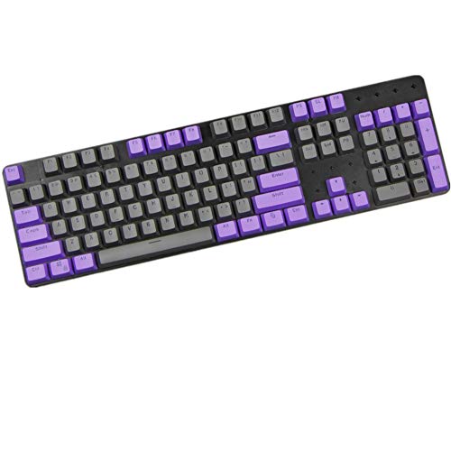 Keycaps, 104 PBT Keycaps Backlit Tastenkappen Stich Color Backlight Keycaps ANSI Layout Keyset OEM Profile für Cherry MX Mechanische Tastatur Tastenkappen von Tsung