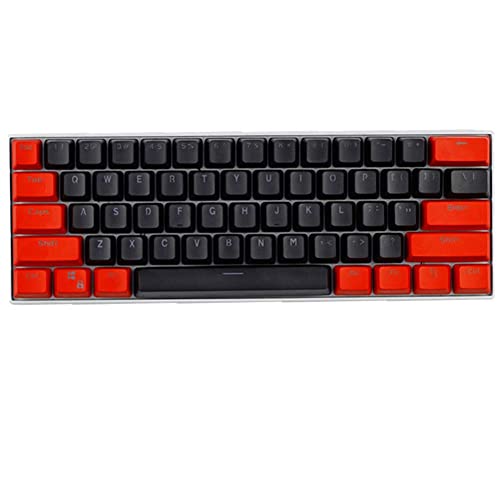 N/A Keycaps, 61 PBT Keycaps Backlight Mechanische Tastatur Tastenkappe ANSI Layout Keyset für Ducky / GH60 / RK61 / ALT61 / Annie/Keyboard Poker Keys Tastenkappen von N/A
