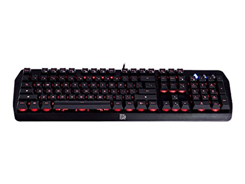 TT ESPORTS Challenger Edge Gaming Tastatur schwarz komplette Hintergrundbeleuchtung RGB anti-ghosting multimedia shortcut keys von Tt eSports