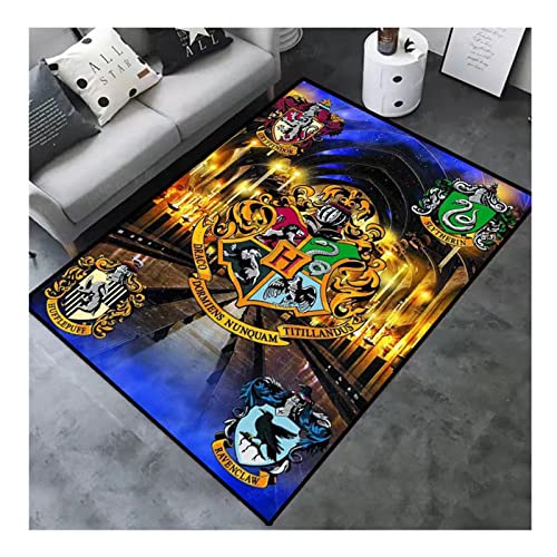 Ttedoye Teppiche Teppich Cartoon Anime 3D Teppich Wohnzimmer Schlafzimmer Kinderzimmer Bett Bodenmatte Computer Stuhl Matte Bereich Teppich (Color : 5, Size : 160X230 cm) von Ttedoye