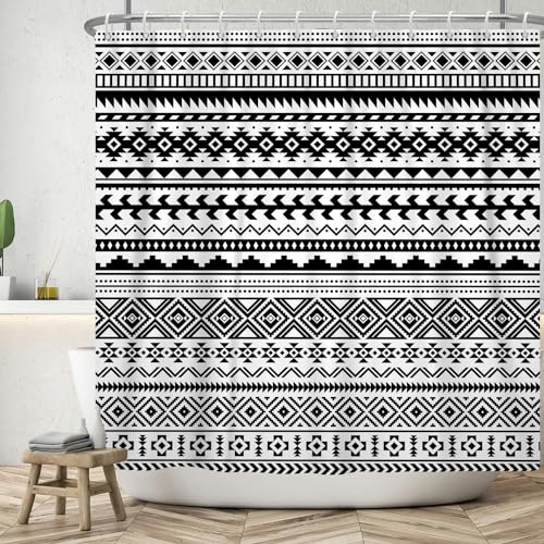 Ttincceer Boho Duschvorhang 180x180cm Diamant Dreieck Geometrisches Muster Badezimmervorhang Abstrakt Modern Ästhetische Kunst Duschvorhänge Waschbar Badewanne Vorhang Ttincceer Boho Duschvorhang 180x180cm Diamant Dreieck Geometrisches Muster Badezimmervorhang Abstrakt Modern Ästhetische Kunst Duschvorhänge Waschbar Badewanne Vorhang von Ttincceer