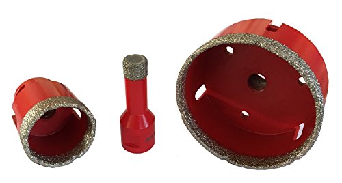 Weischer® - Fliesenbohrer Ø 68 mm | M14 für Winkelschleifer | Diamantbohrer Diamantbohrkrone Glasbohrer | für Keramik, Glas, Granit, Fliesen, Feinsteinzeug Weischer® - Fliesenbohrer Ø 68 mm | M14 für Winkelschleifer | Diamantbohrer Diamantbohrkrone Glasbohrer | für Keramik, Glas, Granit, Fliesen, Feinsteinzeug von Weischer