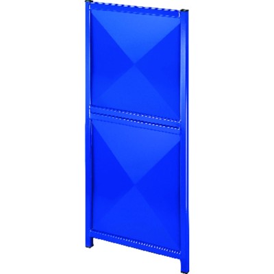 Wand-Element 1000mm grau Kombi Blech/Ble von Tts