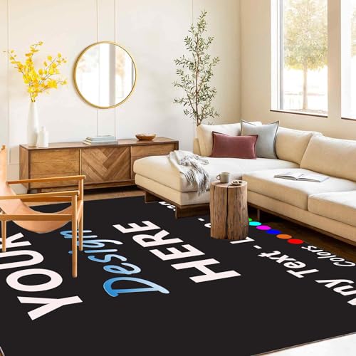Individuelle Teppichmatte, Design Ihres Foto-Logos, 120 x 180 cm, personalisierte Fußmatte, rutschfeste Matte für Schlafzimmer, Wohnzimmer, Büro, mit 4 wiederverwendbaren Teppichklebebändern Individuelle Teppichmatte, Design Ihres Foto-Logos, 120 x 180 cm, personalisierte Fußmatte, rutschfeste Matte für Schlafzimmer, Wohnzimmer, Büro, mit 4 wiederverwendbaren Teppichklebebändern von TuLdys
