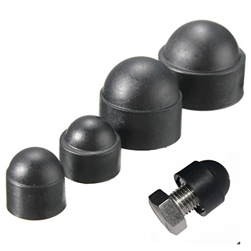 TuToy 10ST wasserdicht Dome Nylon Sechskantmutter Bolzen Deckel Schutzkappe M6/M8/M10/M12 - M12 von TuToy
