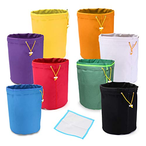 TuToy 5 Gallon Filter Hash Bag Ice Bubble Pflanzextraktor Mit Pressing Mesh Screen - Grün von TuToy