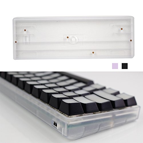 TuToy DIY 60% Mechanische Tastatur Fall Universal Customized Kunststoff Shell Basis Für Gh60 Poker2 - Transparent TuToy DIY 60% Mechanische Tastatur Fall Universal Customized Kunststoff Shell Basis Für Gh60 Poker2 - Transparent von TuToy