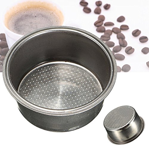 TuToy Dia 51Mm Edelstahl Non Pressurized Filter Korb Wiederverwendbare Kaffee-Filter Für Kaffeemaschine von TuToy