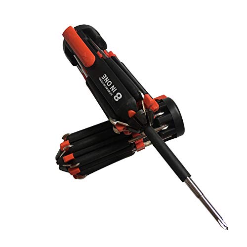 TuToy Haushalt Multifunktions-Schraubendreher 8-In-1-Schraubendreher-Set Diy Hardware-Tool Mit Led-Licht TuToy Haushalt Multifunktions-Schraubendreher 8-In-1-Schraubendreher-Set Diy Hardware-Tool Mit Led-Licht von TuToy