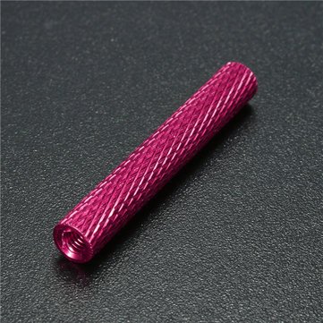 TuToy M3As8 10Pcs M3 35Mm Rändel-Abstandsschraube Aluminiumlegierung 6061 Eloxierter Abstandhalter Multicolor-Pink von TuToy