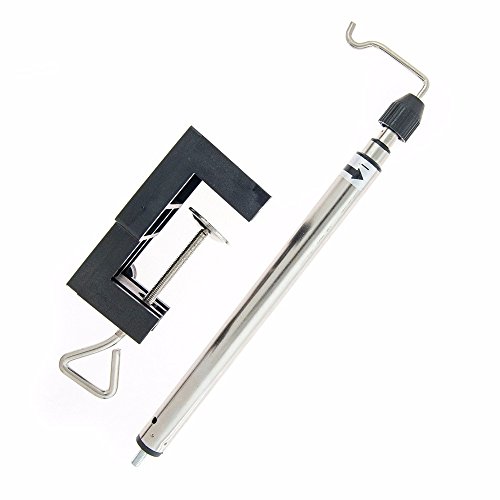 TuToy Rotary Tools Clamp Flex Shaft Mit Ständer Rotary Flex Shaft Grinder Ständerhalter Hanger Tool Praktisch Für Dremel Rotary Tools von TuToy