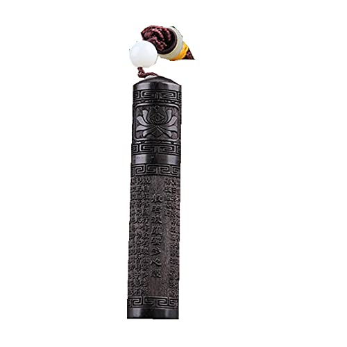 TuToy Schnupftabakflasche Löffel Kugel Ebenholz Tragbare Durchstechflasche Duft Zahnstocher Fallbehälter - # 4 von TuToy
