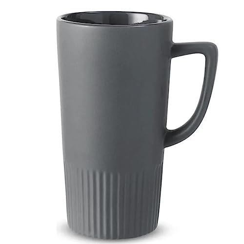 Groß Tasse,Große Kaffeetasse,600ml Becher Porzellan,Classic Kaffeetasse Becher mit Griff,Geschenke für Papa Männer,Cappuccino tasse,Tasse XXL für Büro und Zuhause von TuYines