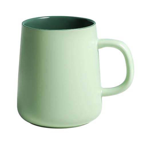 Groß Tasse,Keramik Kaffeetasse,Groß Kaffeebecher 400ml Becher Porzellan,Classic Kaffeetasse Becher mit Griff,Tee Becher Tasse Porzellan Cappuccinotasse XXL Tasse von TuYines