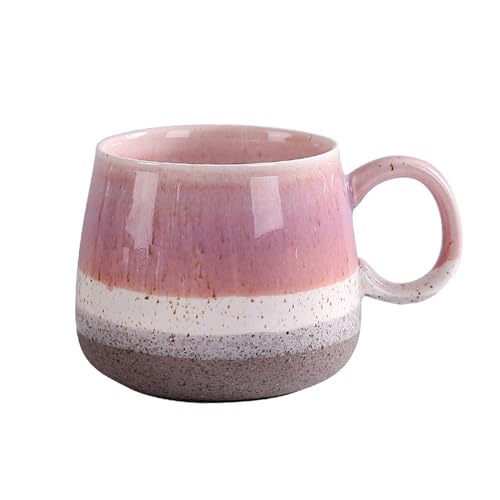 Kaffeetasse Groß,Cappuccino Tassen Steingut,Tasse 16oz,Große Tasse,Tasse Steingut,XXL Tasse,Teetasse mit Henkel,Keramik Tasse,Kaffeetasse aus Porzellan von TuYines