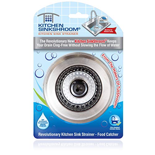 SinkShroom Verstopfungsfreies Spülbecken aus Edelstahl Standard von SinkShroom