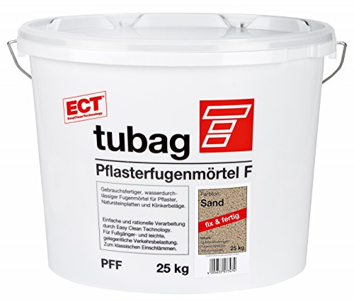 Tubag Pflasterfugenmörtel F PFF 25 kg/Eimer (sand) von Tubag