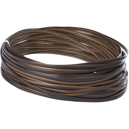 Tubayia 120 ft Wicker Reparatur Kit Korbflechten Kit DIY Handwerk dekorative Zubehör Ersatz für Sofa Rattan Möbel Wicker Tisch (Braun) von Tubayia