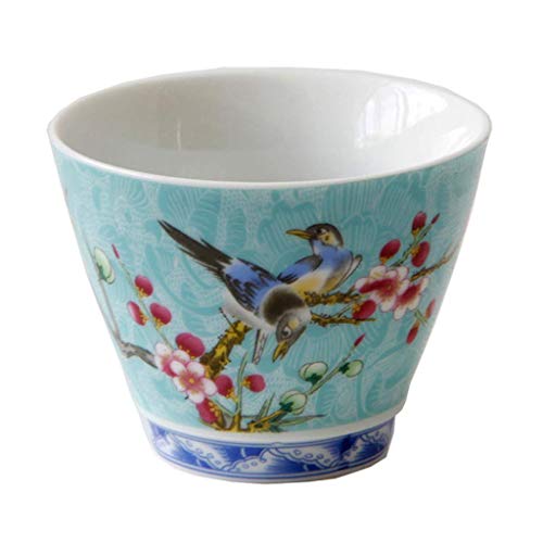 Tubayia 120ml Chinesisches Keramiktasse Keramik Kaffeetasse Teetasse Teebecher Trinkbecher von Tubayia