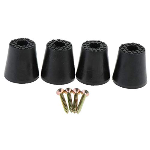 Tubayia 4 Stück 50mm Gummi Möbelfuß Rutschfest Gummifüße Möbel Kappen Bodenschutz für Tische, Stuhl, Schrank Tubayia 4 Stück 50mm Gummi Möbelfuß Rutschfest Gummifüße Möbel Kappen Bodenschutz für Tische, Stuhl, Schrank von Tubayia