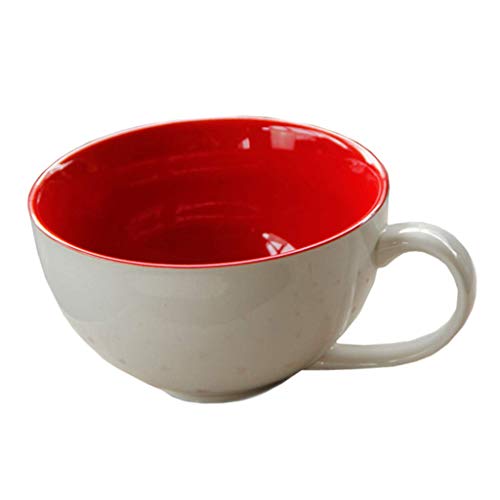 Tubayia 600ml Keramik Kaffeetassen Kaffeebecher Kaffee Milch Tassen für Zuhause, Büro, Café Tubayia 600ml Keramik Kaffeetassen Kaffeebecher Kaffee Milch Tassen für Zuhause, Büro, Café von Tubayia