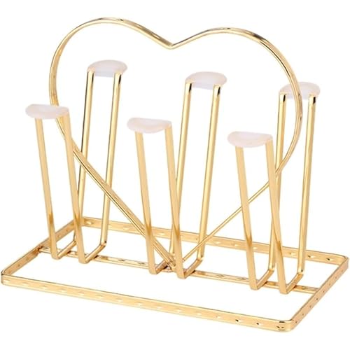 Tubayia Cup Trocknungsregal sparender Organizer Drainer Ständer Display Bechhalter Flasche Trockenstange für Home Country Tea Shop Tubayia Cup Trocknungsregal sparender Organizer Drainer Ständer Display Bechhalter Flasche Trockenstange für Home Country Tea Shop von Tubayia