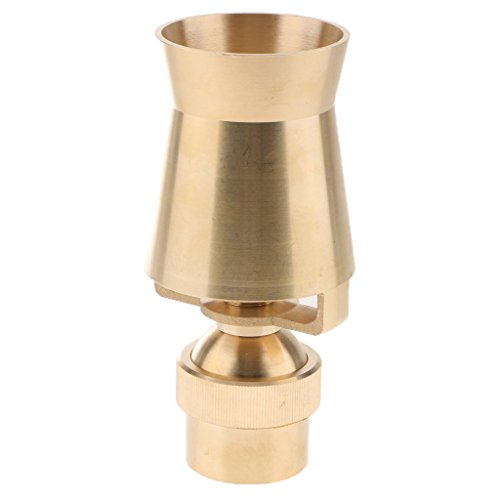 Tubayia DN40 DN50 Messing Sprühdüse Spritzdüse Sprayer Düsen für Garten, Teich, Springbrunnen (DN40) von Tubayia