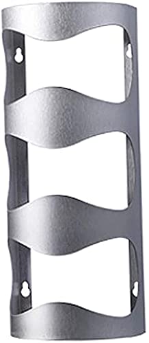 Tubayia Edelstahl Weinflaschenhalter Wand Flaschenhalter Weinhalter Weinregal für Zuhause, Restaurant, Bar (3-Flaschen-Halter) von Tubayia