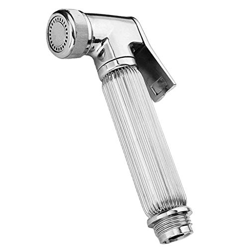 Tubayia Kupfer Bidet Sprayer Sprühkopf Duschkopf Handbrause für WC, Toilette, Badezimmer (Silber) von Tubayia