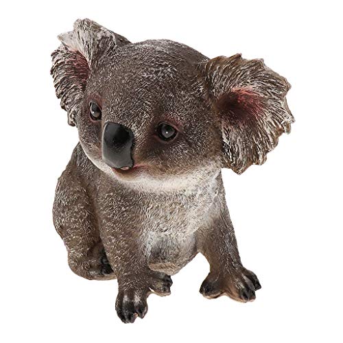 Tubayia Lebensechte Koala Statue Skulptur Tierfigur Gartenfigur Dekoration für Zuhause, Garten von Tubayia