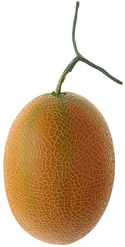 Tubayia Lebensechte Künstliche Frucht Obst Modell Kunstobst Kunststoff Dekoobst Fotografie Requisiten (Cantaloupe Gelb) von Tubayia