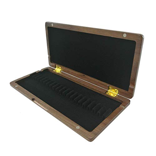 Tubayia Massivholz Oboe Reed Aufbewahrungskoffer Box Container für 20 Stück Schilf von Tubayia