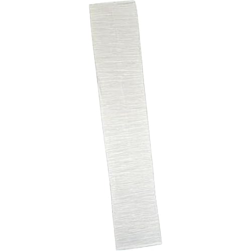 Tubayia Papierdesign Stofflampen Schattenlampenschatten gemütliches Wohnzimmer Dekor kreative LED -Papierlampenschatten modern für Schlafzimmer Haus zu Hause (Cremeweiß/18x98cm) von Tubayia