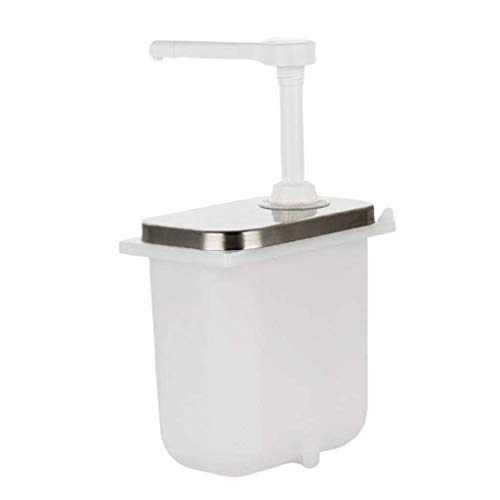 Tubayia Saucenspender Pumpspender Saucen Ketchup Senf Spender für Küche, Restaurant (2L A) von Tubayia