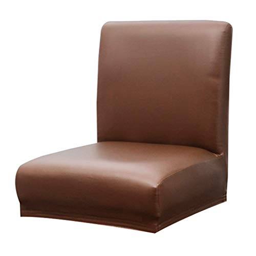 Tubayia Stretch Stuhl Schutzhülle Wasserdicht Stuhlbezug Stuhlhusse Esszimmerstuhl Barhocker Schonbezug (Kaffee) von Tubayia
