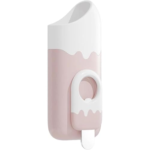 Tubayia Strohhalmhalter mit Flaschenöffner, platzsparender Organizer für den Haushalt, Aufbewahrung für Restaurant, Schranktür, Bar, Küche, Kühlschrank (Rosa) von Tubayia