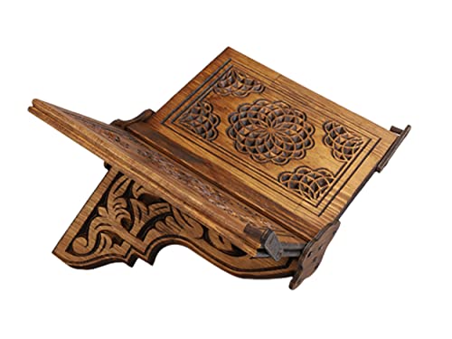 Gebetsbuchhalter Ramadan Geschenk Rihal Rehal Holz geschnitzt Geschenk (V Rihal) von Tubibu