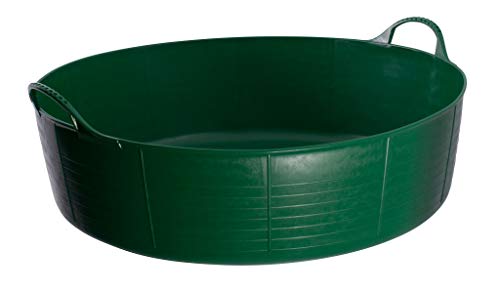 Red Gorilla Tubtrug Flexible große Flach - Grün Clear, Unisex, KGR0265 Red Gorilla Tubtrug Flexible große Flach - Grün Clear, Unisex, KGR0265 von Tubtrugs