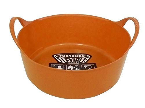 Tubtrug Flexibler Korb, 5 l (klein) orange von Tubtrugs