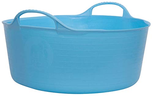 Tubtrug Wanne, biegsam, 15 l, klein, flach, blau, SP15SKBL von Tubtrugs