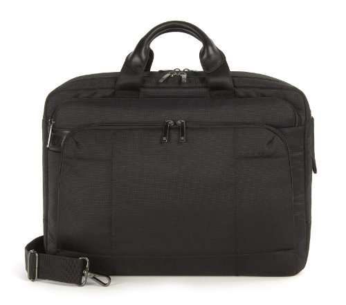 Tucano One Double 2 15Zoll Aktenkoffer Schwarz - Notebooktaschen (Aktenkoffer, 38,1 cm (15 Zoll), 1,46 kg, Schwarz) von Tucano