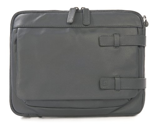 Tucano Tema Shoulder Bag, Handtasche für iPad Mini, Tablets bis 8 Zoll, dunkelgrau von Tucano