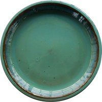 Teller/Untersetzer Grün/Blau Glasiert 31cm von TucanoHamburg