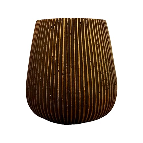 TucanoHamburg Pflanzgefäß Indoor Modell Barcelona schwarz-Gold 11x16cm TucanoHamburg Pflanzgefäß Indoor Modell Barcelona schwarz-Gold 11x16cm von TucanoHamburg