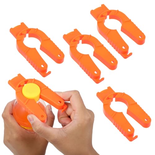 4 Stück 3-in-1 Flaschenöffner Multifunktionaler Deckelöffner Plastikflaschenöffner Flaschenöffner für Senioren Hände Arthritische (4) von Tucnoeu