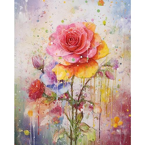 Tucocoo Rosenblumen Malen nach Zahlen Kits 40 x 50 cm Leinwand DIY Digitales Ölgemälde für Erwachsene mit Pinseln und Acrylpigment – Schöne Blüte Blumen für Heimwanddekoration Geschenke (ohne Rahmen) Tucocoo Rosenblumen Malen nach Zahlen Kits 40 x 50 cm Leinwand DIY Digitales Ölgemälde für Erwachsene mit Pinseln und Acrylpigment – Schöne Blüte Blumen für Heimwanddekoration Geschenke (ohne Rahmen) von Tucocoo
