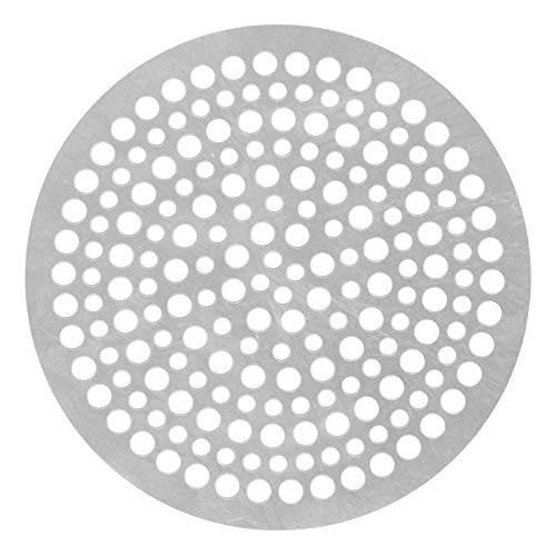 Abflusssieb Dusche Edelstahl, Rundes Abfluss haarfänger Löcher Waschbecken Sieb Drain Protector Abfluss-Sieb Sink Strainer Abflusssieb Dusche Haare für Küche, Badezimmer Dusche Spülbecken (82mm) von Tudaheuiy