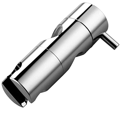 Duschbrause Halterung, 360° drehbar Verstellbar Duschhalterung, Universal Duschkopfhalterung Ohne Bohren, Handbrause Halter für Gleitstange drehbar (22 mm) von Tudaheuiy