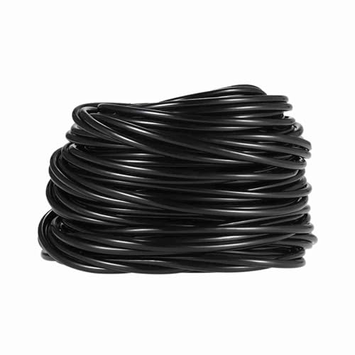 Mikro-Bewässerungsschlauch, Garten Bewässerungsschlauch,Innendurchmesser 4 mm/Außendurchmesser 7 mm Tropfbewässerungsleitung Micro Drip für Schlauch Bewässerungssystem und Tropfsysteme (50 m) von Tudaheuiy
